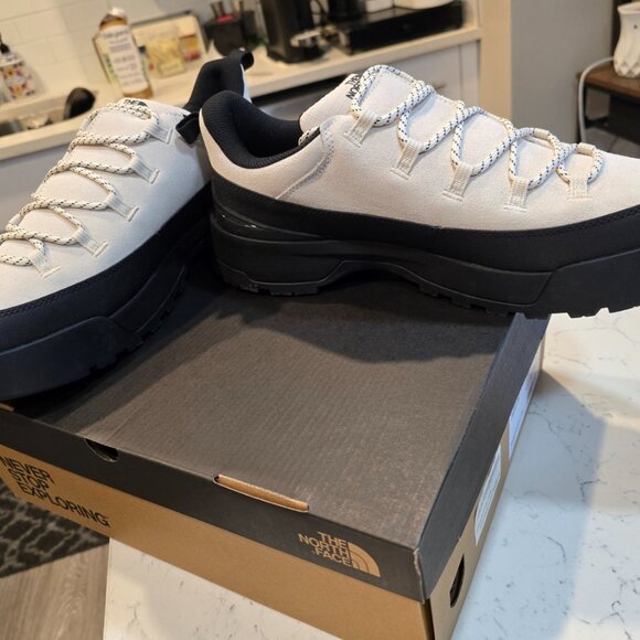 THE NORTH FACE GLENCLYFFE Urban Low Shoes Men's NF0A8A96ROU SIZE 12 White Dune - Picture 3 of 15